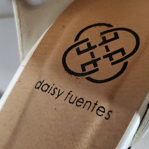 Daisy Fuentes Canal Heels Pumps Stilettos Shoes Open Toe Women's WOMAN'S 10 - Picture 11 of 16